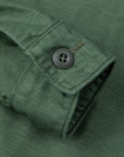 Orslow US army shirt back satin green