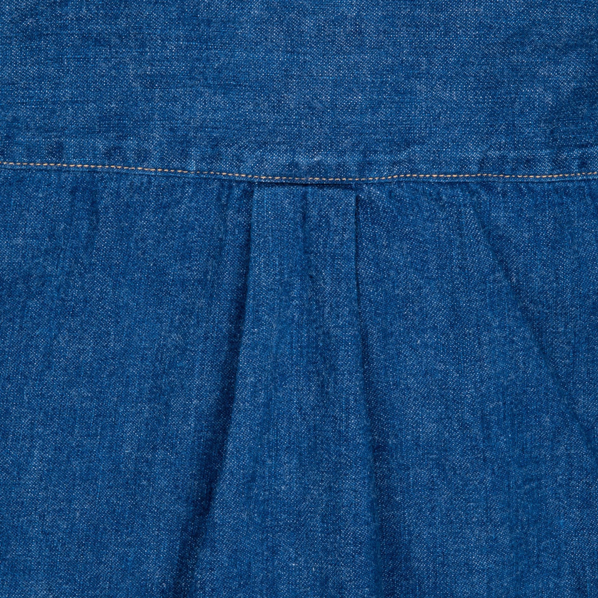 OrSlow Button Down denim shirt 2 year wash