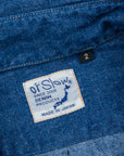 OrSlow Button Down denim shirt 2 year wash
