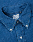 OrSlow Button Down denim shirt 2 year wash