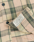 RRL Farrell Dusty Rose Flannel Shirt