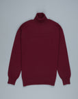 William Lockie x Frans Boone Oxton Cashmere Dolcevita Damson