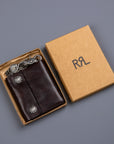 RRL Concha Ryder Wallet Small