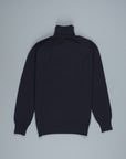 William Lockie x Frans Boone Oxton Cashmere Dolcevita Dark Navy