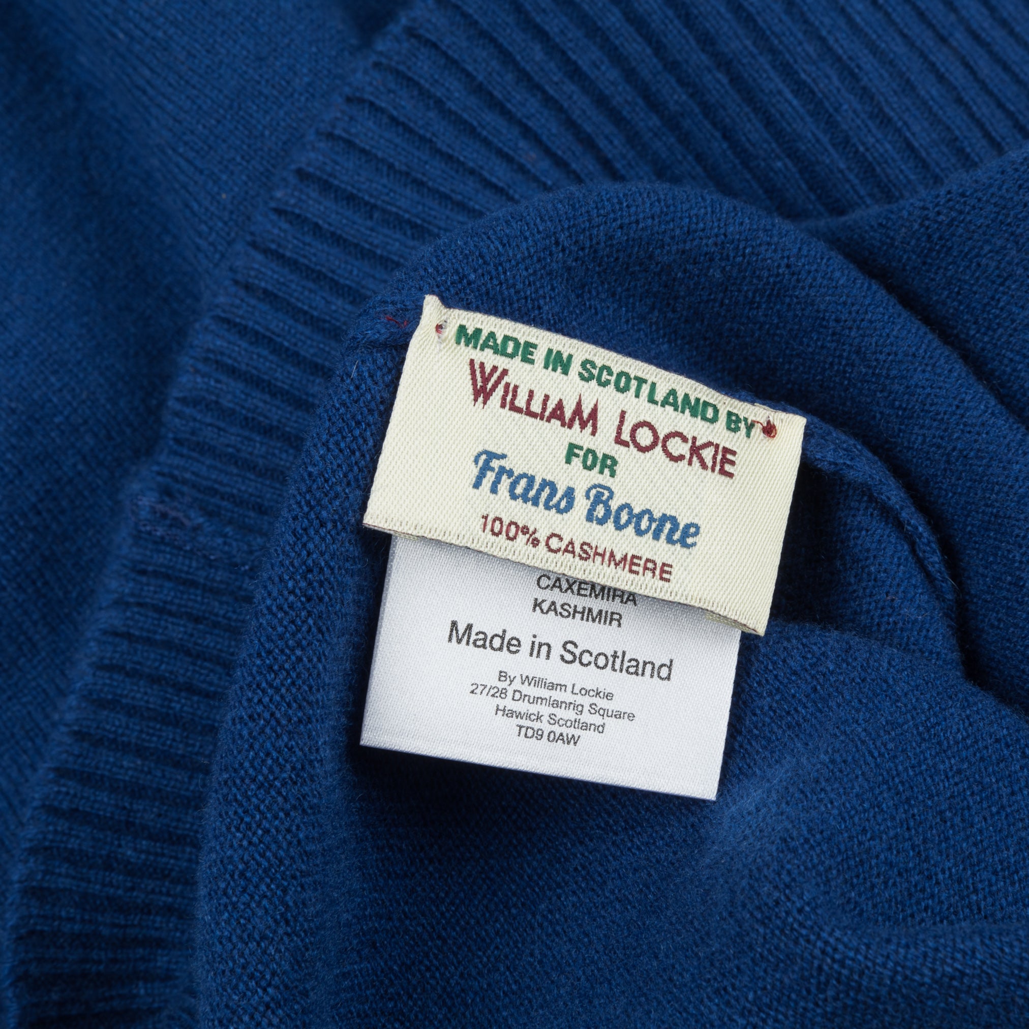 William Lockie x Frans Boone Oxton Cashmere Dolcevita Dearne