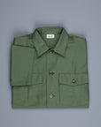 The Real McCoy's Sateen Cotton Short Sleeve Shirt OG 107