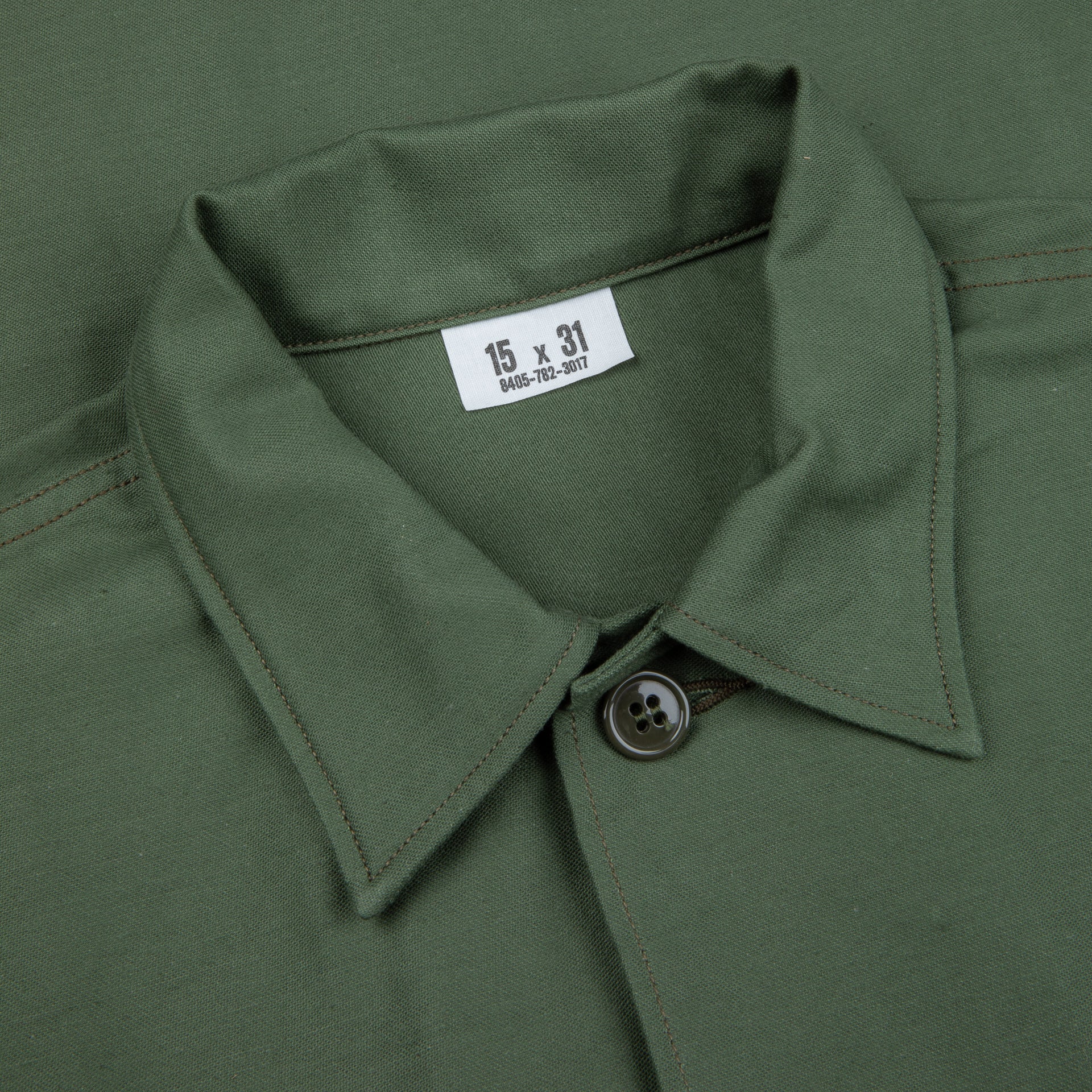 The Real McCoy's Sateen Cotton Short Sleeve Shirt OG 107 The Real McCoy's Sateen Cotton Short Sleeve Shirt OG 107