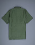 The Real McCoy's Sateen Cotton Short Sleeve Shirt OG 107