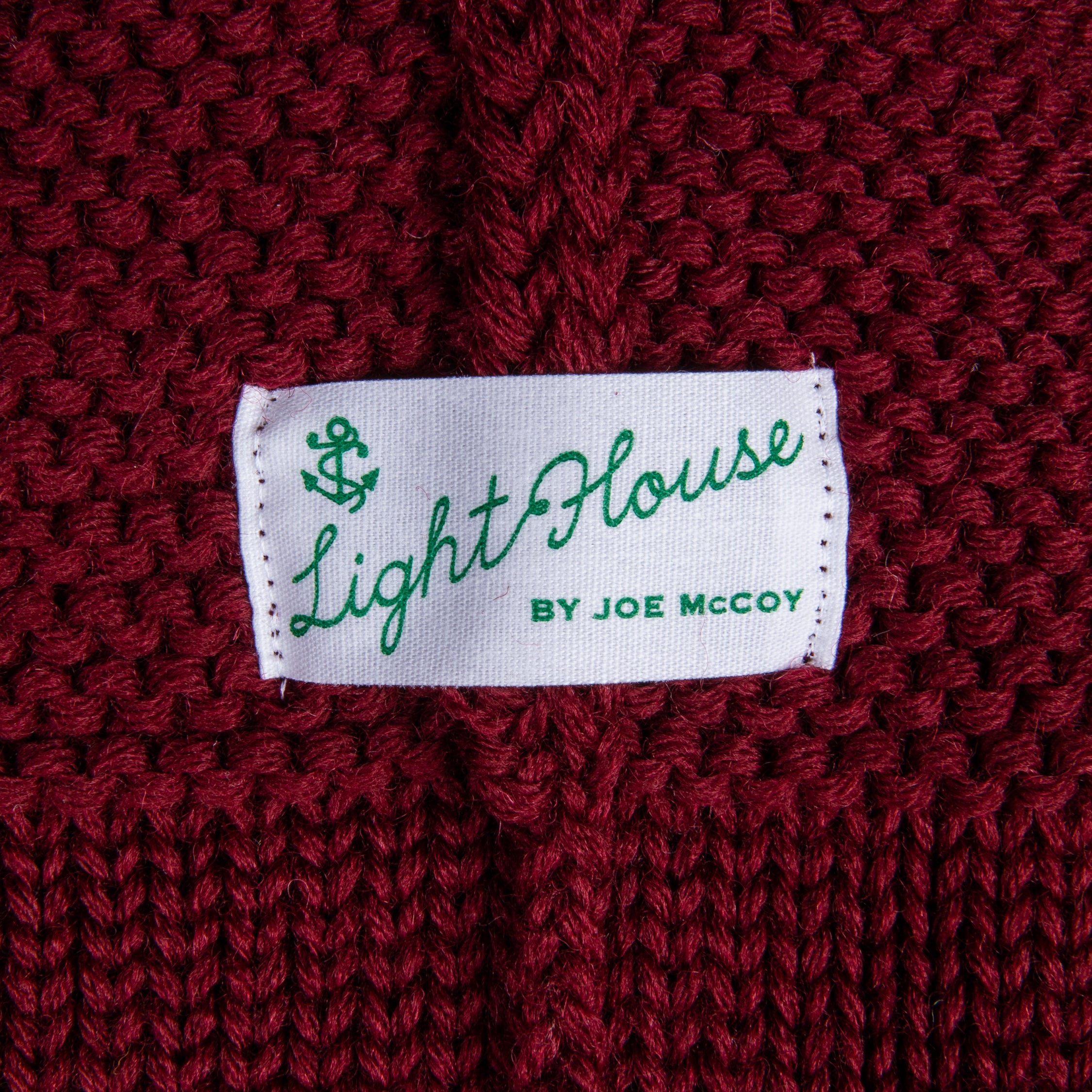 The Real McCoy&#39;s Fishermans knit cap Maroon