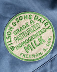 The Real McCoy's 8HU HBT Workshirt SS Stroh's Ink Blu