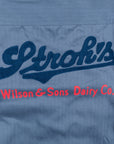 The Real McCoy's 8HU HBT Workshirt SS Stroh's Ink Blu
