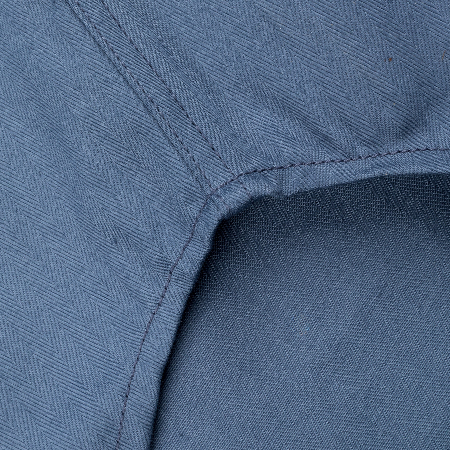 The Real McCoy's 8HU HBT Workshirt SS Stroh's Ink Blu