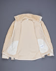 And Wander High Loft Fleece Jacket Off White