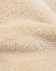And Wander High Loft Fleece Jacket Off White