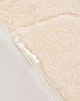 And Wander High Loft Fleece Jacket Off White