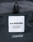And Wander Alpha Air Hoodie Khaki