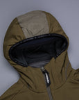 And Wander Alpha Air Hoodie Khaki