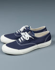 The Real McCoy's U.S.N. Cotton Canvas Deck Shoes navy