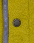 And Wander Wool Fleece Pullover Yellow Green
