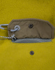 And Wander Wool Fleece Pullover Yellow Green