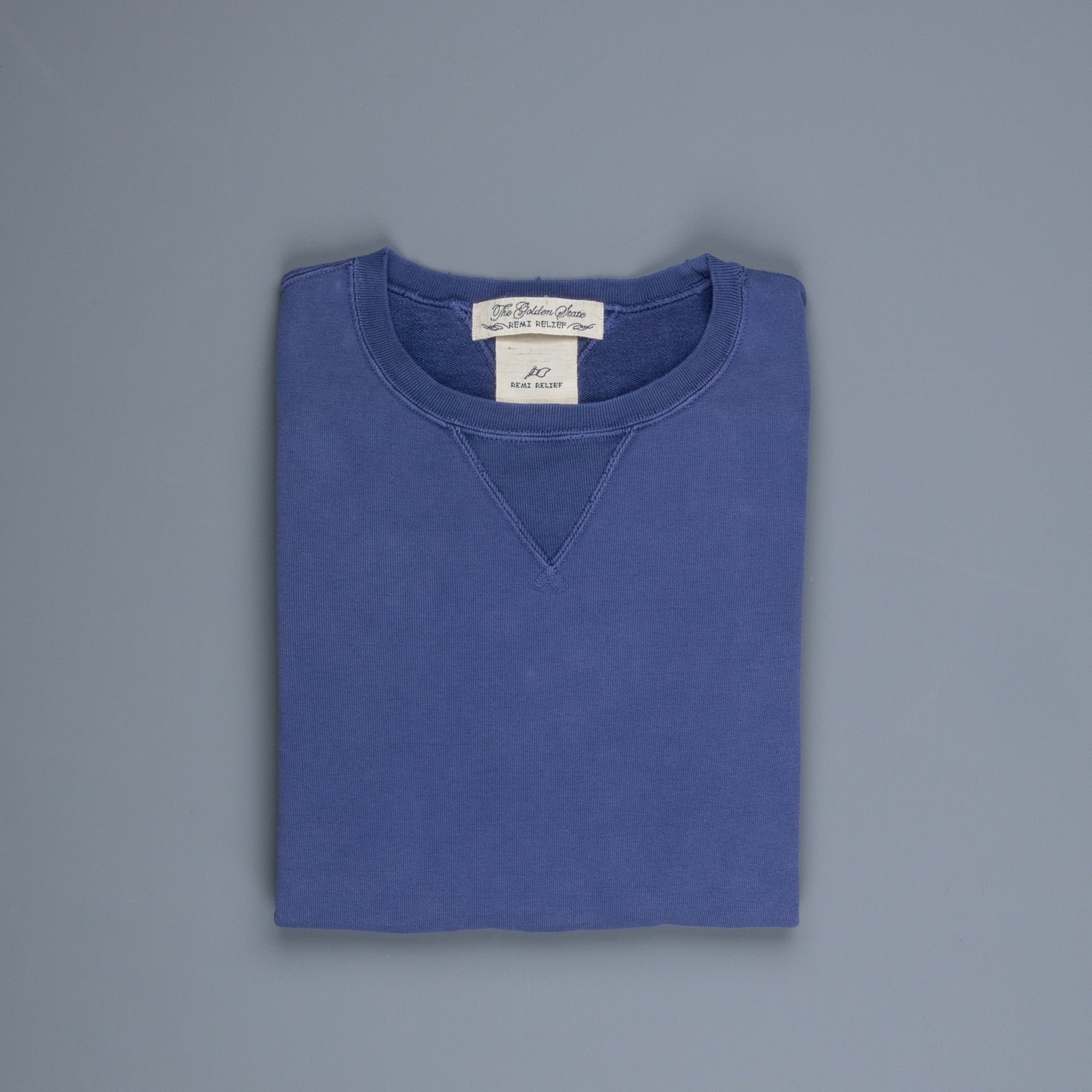 トップス L'Appartement REMI RELIEF CREWNECK SWEAT Remi Relief Special Finish Sweat Crew Neck Vermont Navy