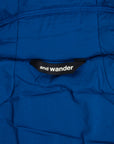And Wander Alpha Air Hoodie Blue