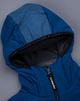 And Wander Alpha Air Hoodie Blue