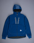 And Wander Alpha Air Hoodie Blue