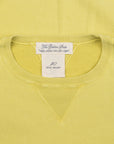 Remi Relief Special Finish Fleece Crew neck sweater yellow