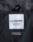And Wander Alpha Air Hoodie Blue