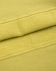 Remi Relief Special Finish Fleece Crew neck sweater yellow