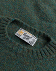 Laurence J. Smith Super soft Seamless Crew Neck Pullover Jade
