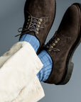 Frans Boone x Pantherella Packington Merino Wool Socks Smoke