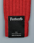 Frans Boone x Pantherella Packington Merino wool socks Terracotta