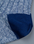 Pantherella Hamada Linen cotton Indigo socks