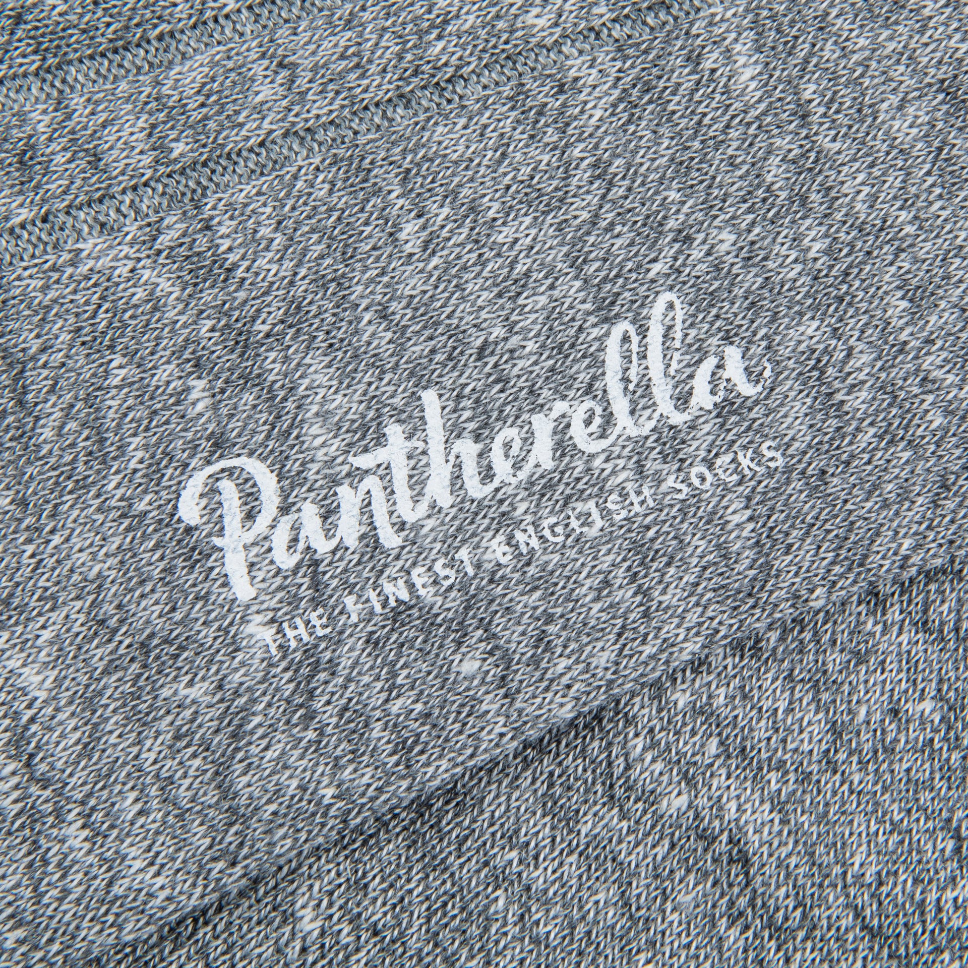 Pantherella Hamada Linen cotton Pewter socks