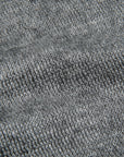 The Real McCoy's Cotton Rib Knit Collared Shirt Gray
