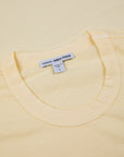 James Perse Crew Neck Tee Naples Yellow Pigment