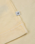 James Perse Crew Neck Tee Naples Yellow Pigment