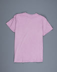 Velva Sheen Roll Tee in Mauve