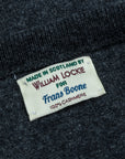 William Lockie Oxton Cashmere Crew Neck Charcoal