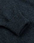 William Lockie Oxton Cashmere V-Neck Charcoal