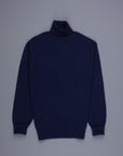 William Lockie x Frans Boone Rob Cashmere Roll-Neck Blackberry