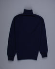 William Lockie x Frans Boone Rob Cashmere Roll-Neck Blackberry