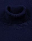 William Lockie x Frans Boone Rob Cashmere Roll-Neck Blackberry
