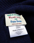 William Lockie x Frans Boone Rob Cashmere Roll-Neck Blackberry