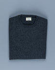 William Lockie Oxton Cashmere Crew Neck Charcoal