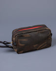 Croots Waxed Canvas Wash Bag Camo