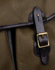 Croots Waxed Canvas Carryall Bag Olive