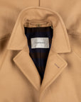 Cohérence Corb Melton Jersey overcoat camel